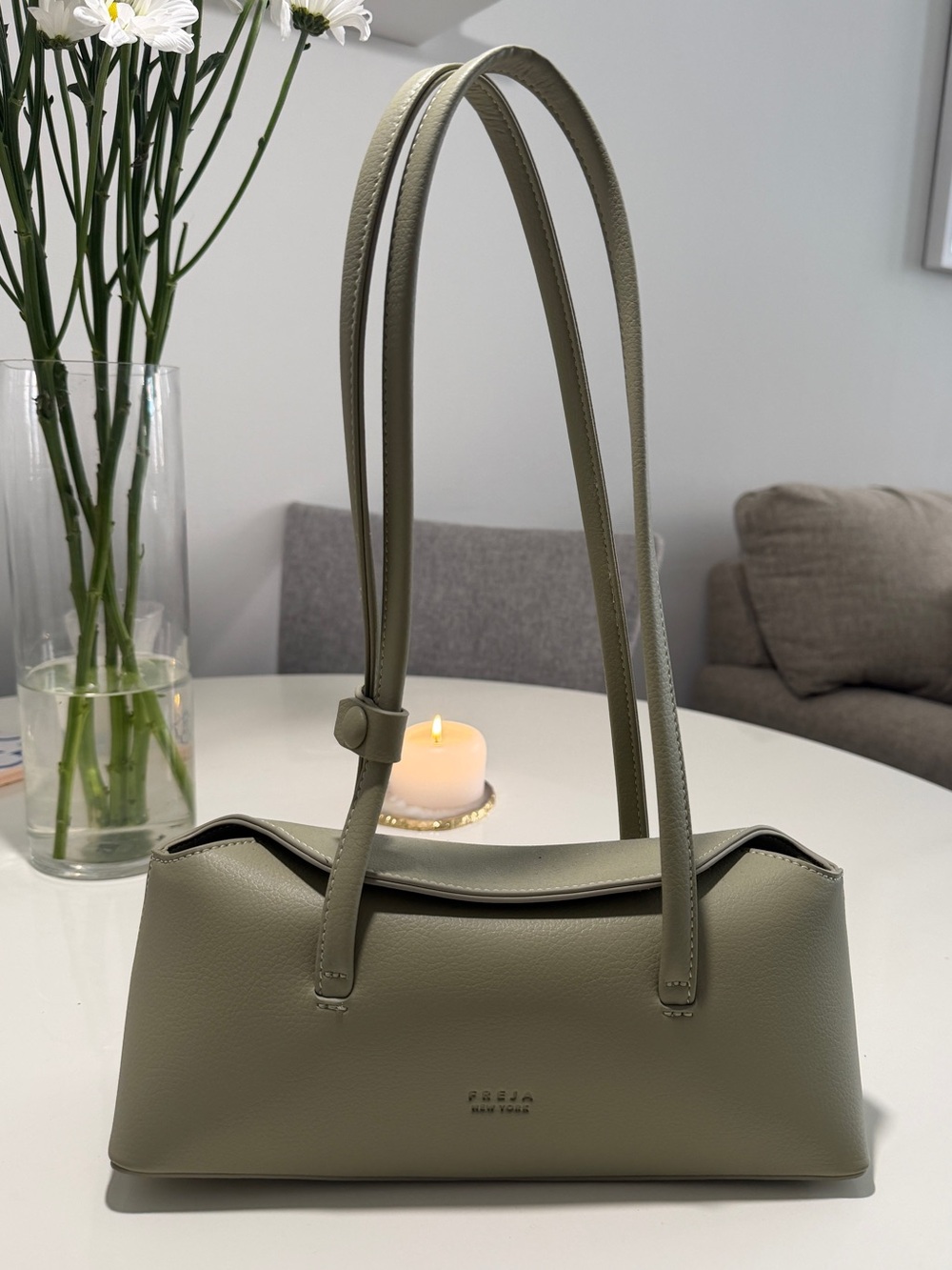 Freja Mini Chrystie Bag Pistachio